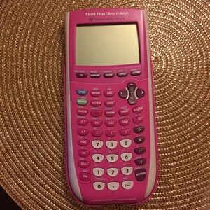 TI-84 Plus Silver Edition Calculator color: Pink